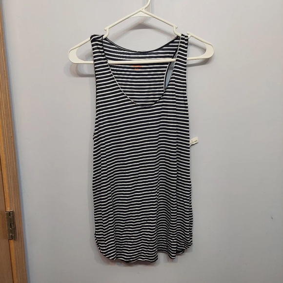 Joe fresh horizontal striped tank top Nordstrom med nwot layering cute flowy - Picture 1 of 7